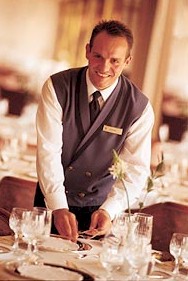Waiter on Cruise Lines 03